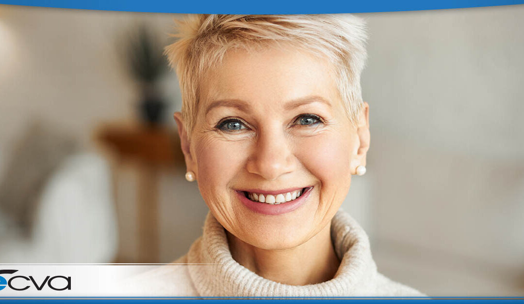 smiling older woman